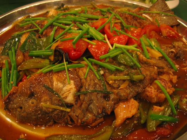 高清贵州特色小吃美食阳朔啤酒鱼图片图片