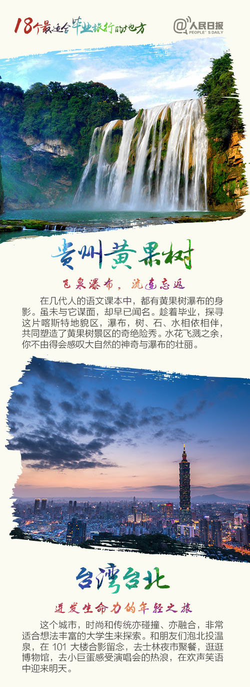 国内旅游推荐风景图片：适合毕业季旅行的地方图片