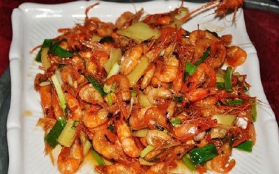 高清爆炒漓江虾图片桂林美食图片图片