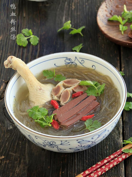 南京鸭血粉丝汤图片  南京美食图片图片