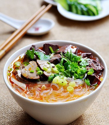 南京鸭血粉丝汤图片  南京美食图片图片