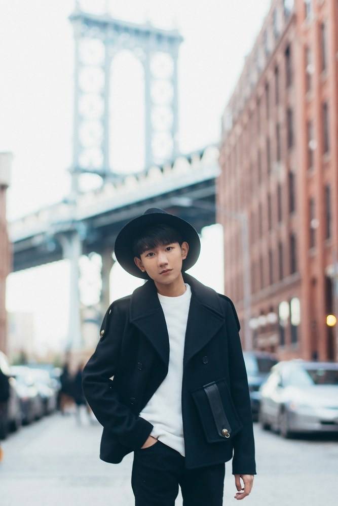 TFBOYS王源衬衫写真 卖萌耍帅 TFBOYS图片王源图片图片
