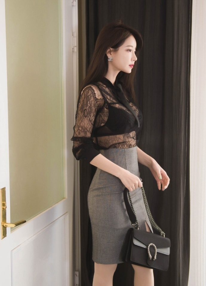 性感女星沈梦辰透视装诱惑性感图片