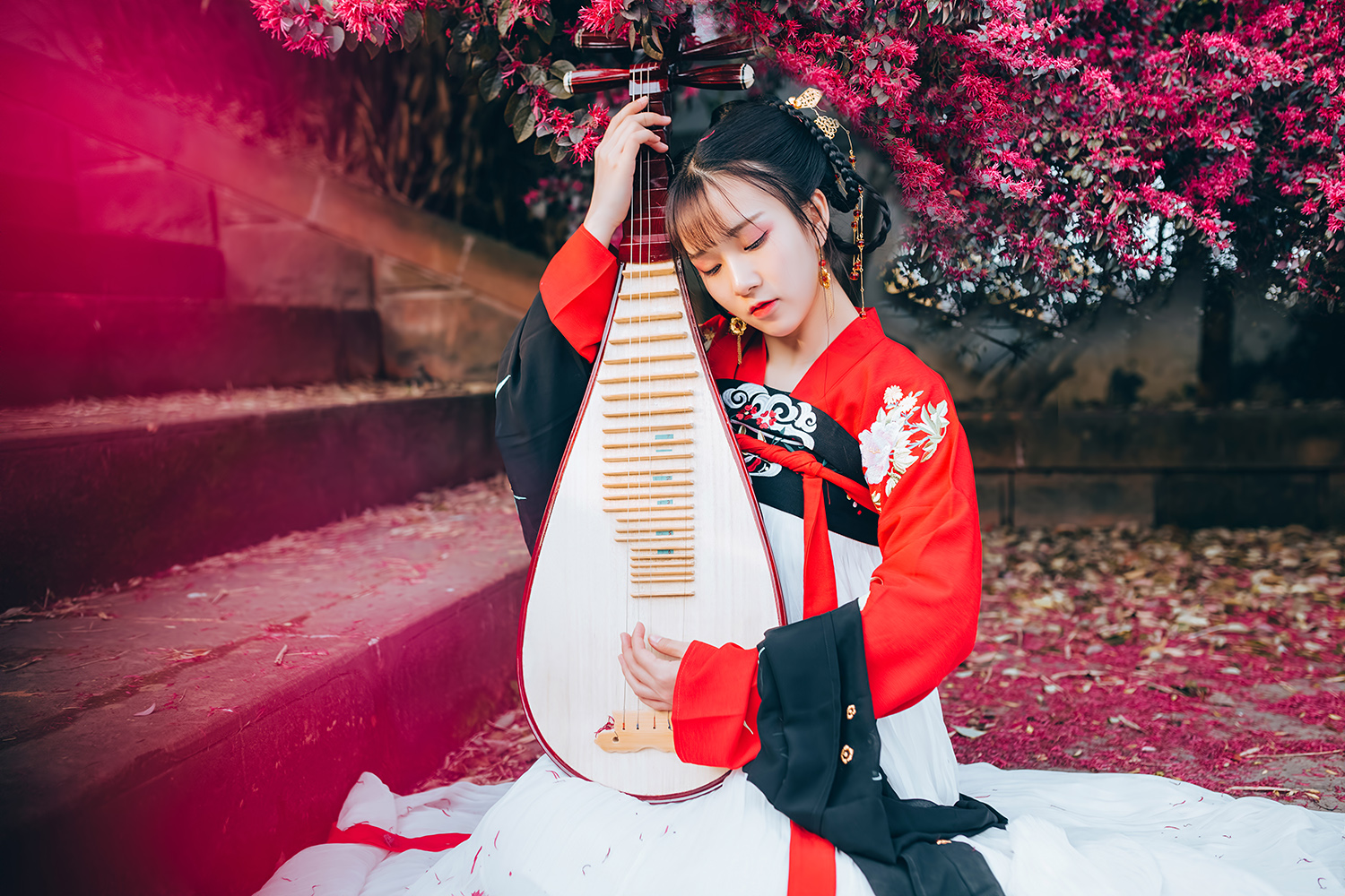 汉服美女唯美古风迷人养眼写真图片图片