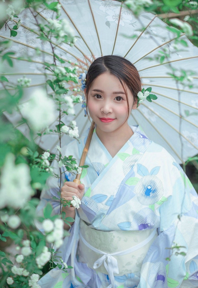 汉服美女图片