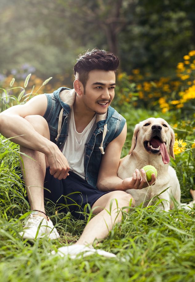 杨烁图片  杨烁商务时尚型男写真图片图片