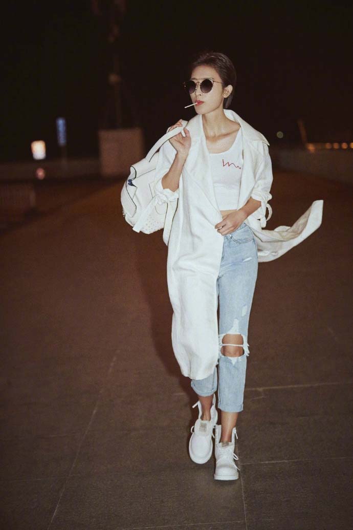 中国大陆广西省桂林模特女演员张俪写真图片图片