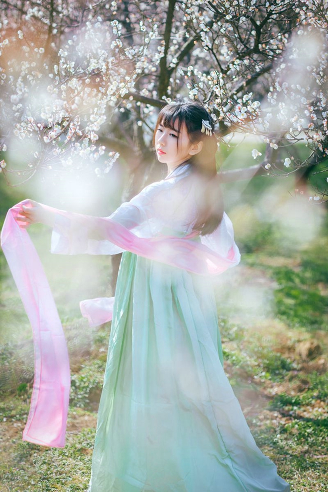 汉服美女图片