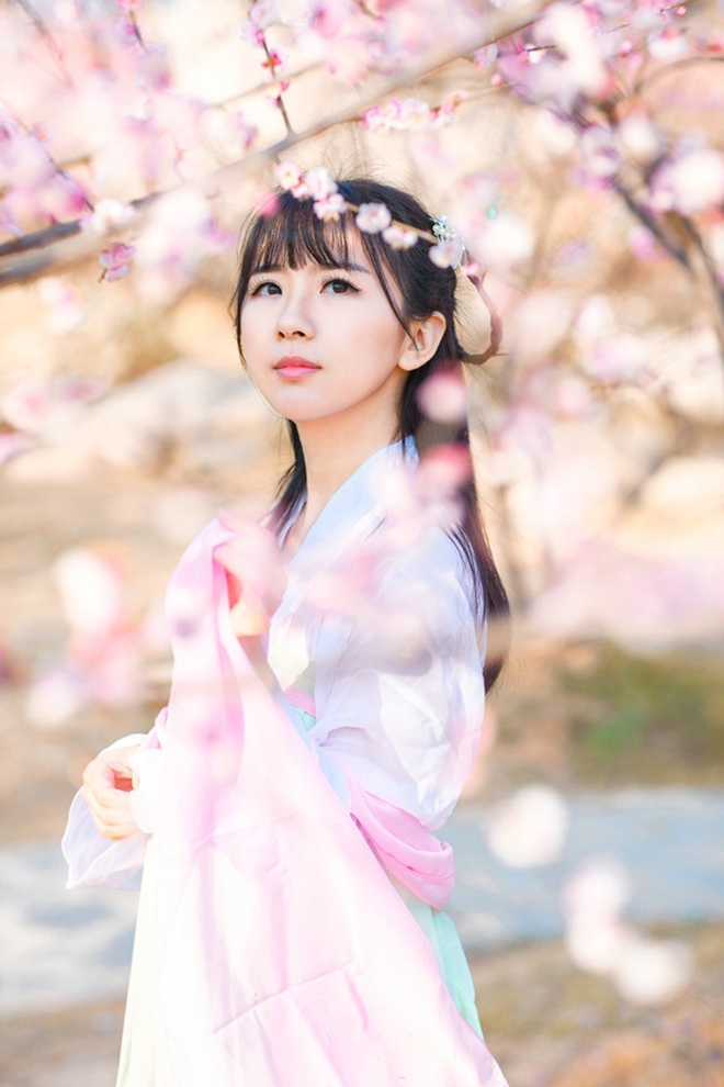 汉服美女图片