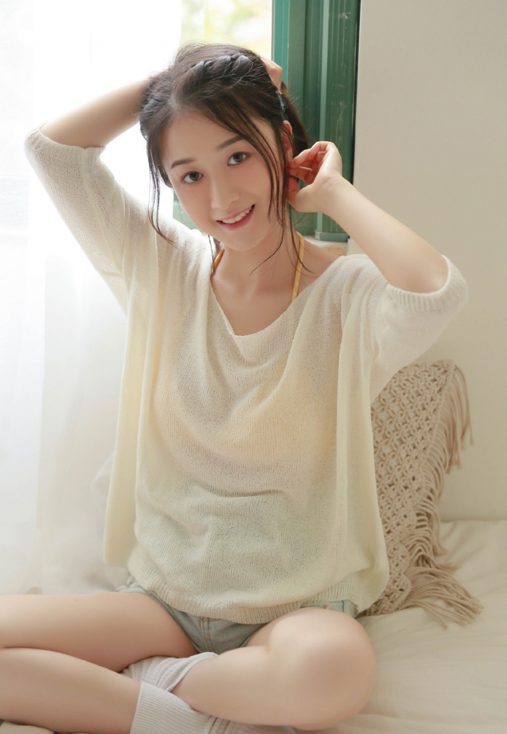 美女沐若昕图片