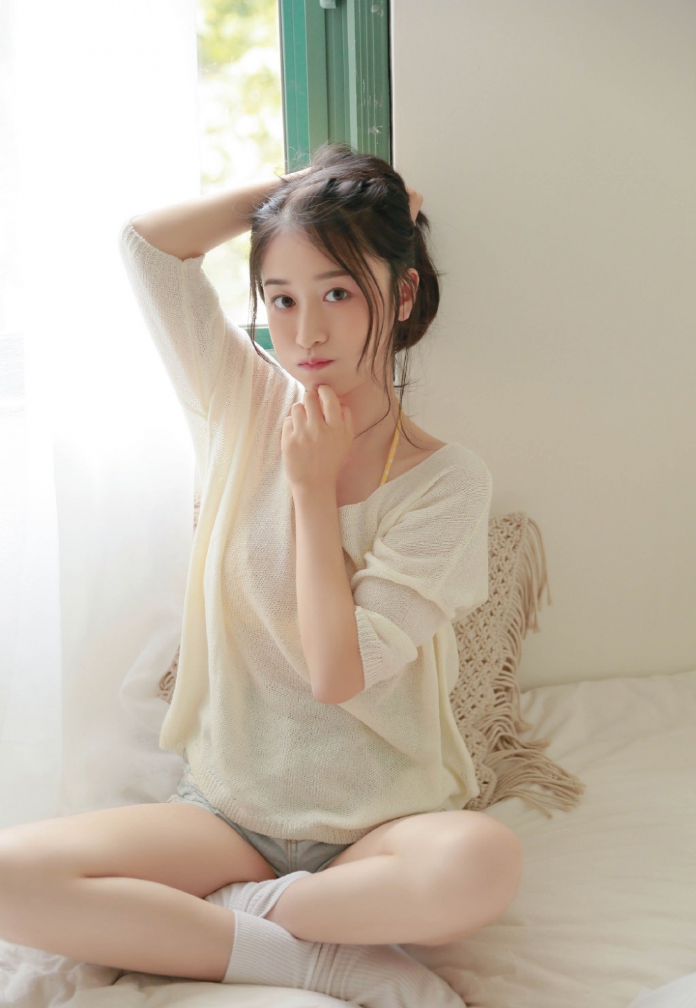 美女沐若昕图片