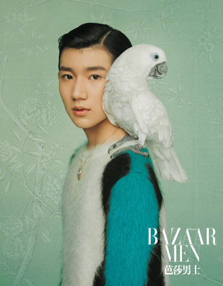 王源《芭莎男士》封面写真图片图片