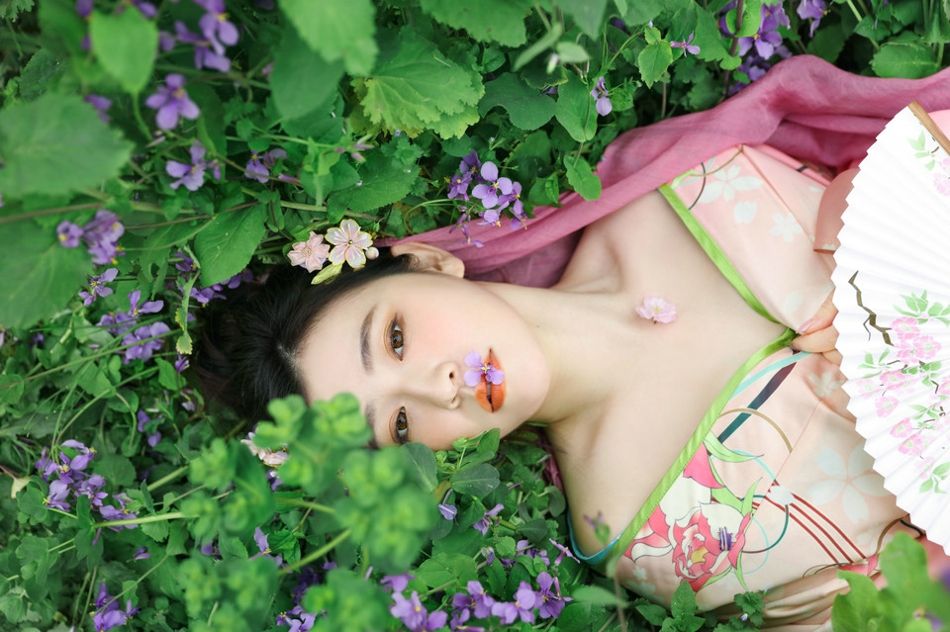 国风汉服美女唯美写真图片图片