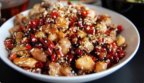 辣子鸡图片  川菜图片  美食图片图片