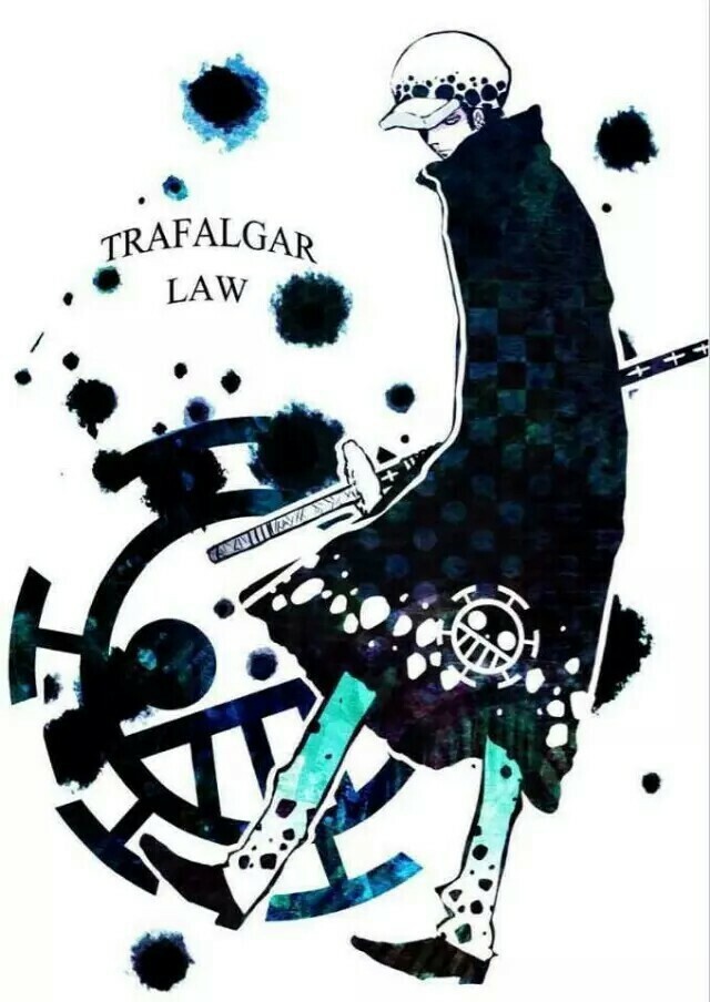 海贼王卡通手绘高清手机壁纸图片