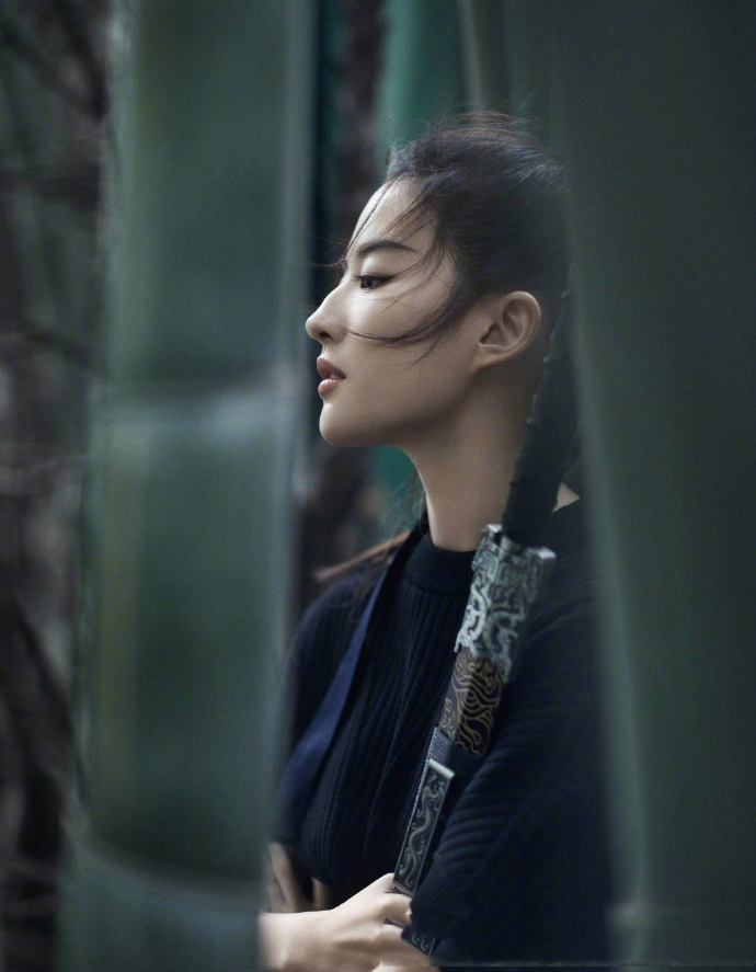 刘亦菲《时尚COSMO》双面刊写真图片图片