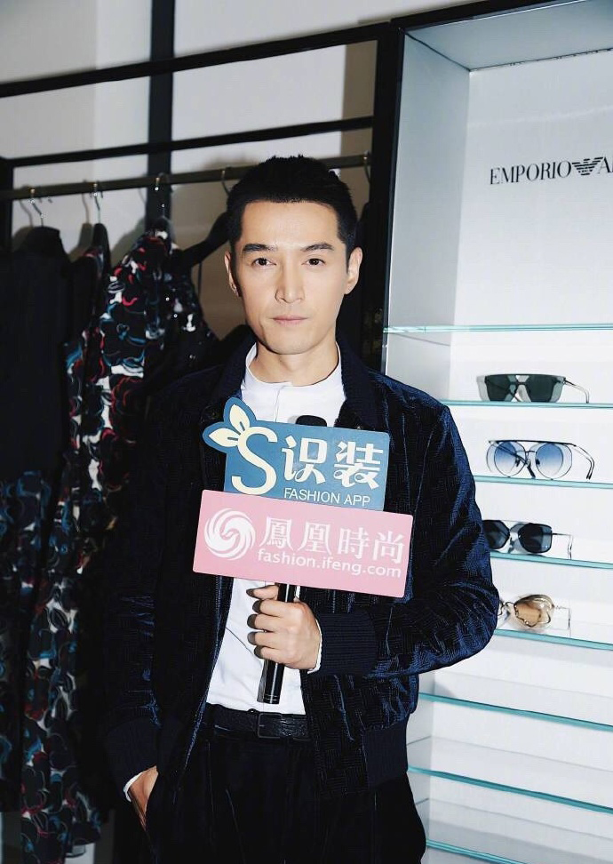 胡歌米兰时装周高清帅气图片图片