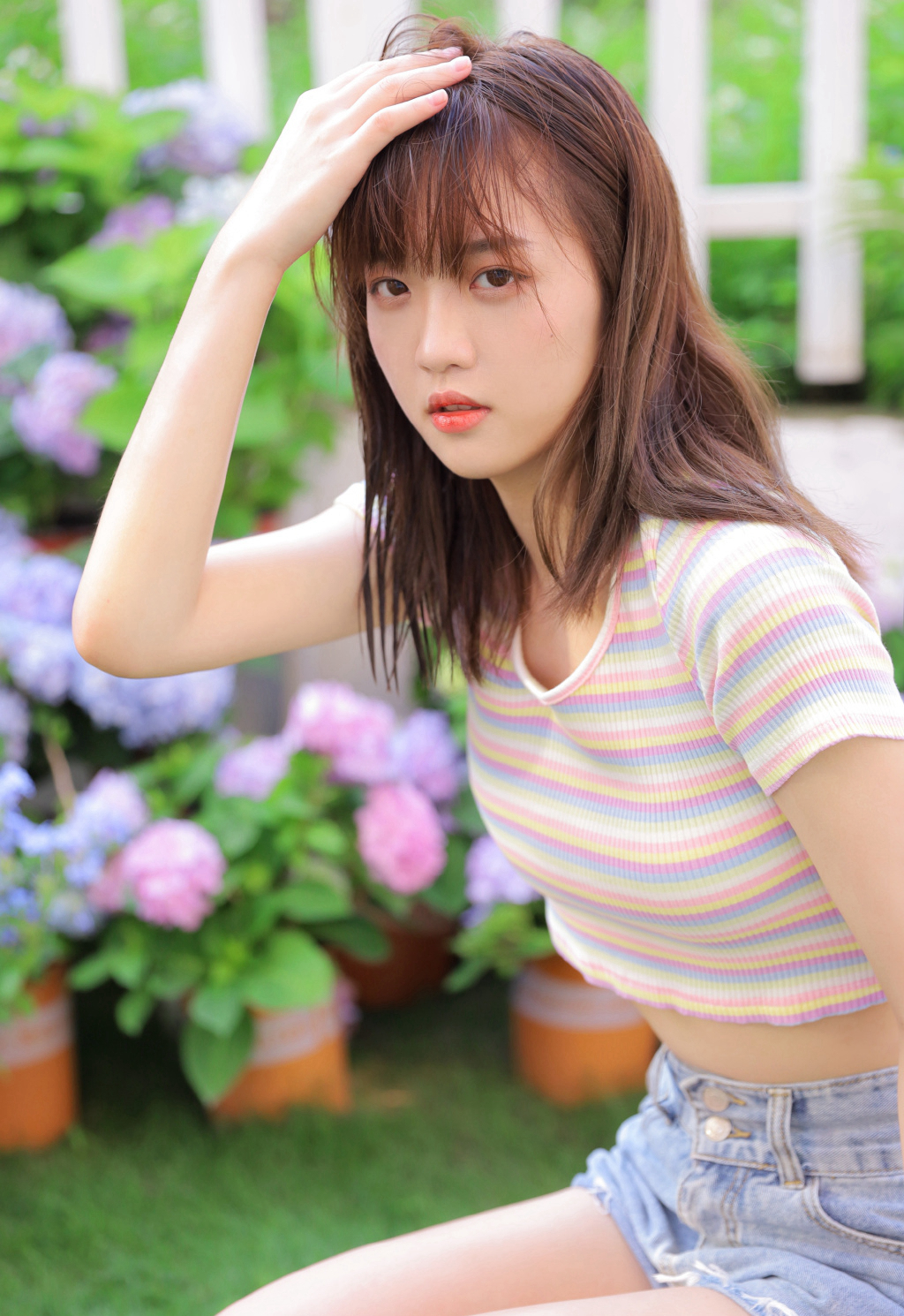 短发烫发发型设计图片