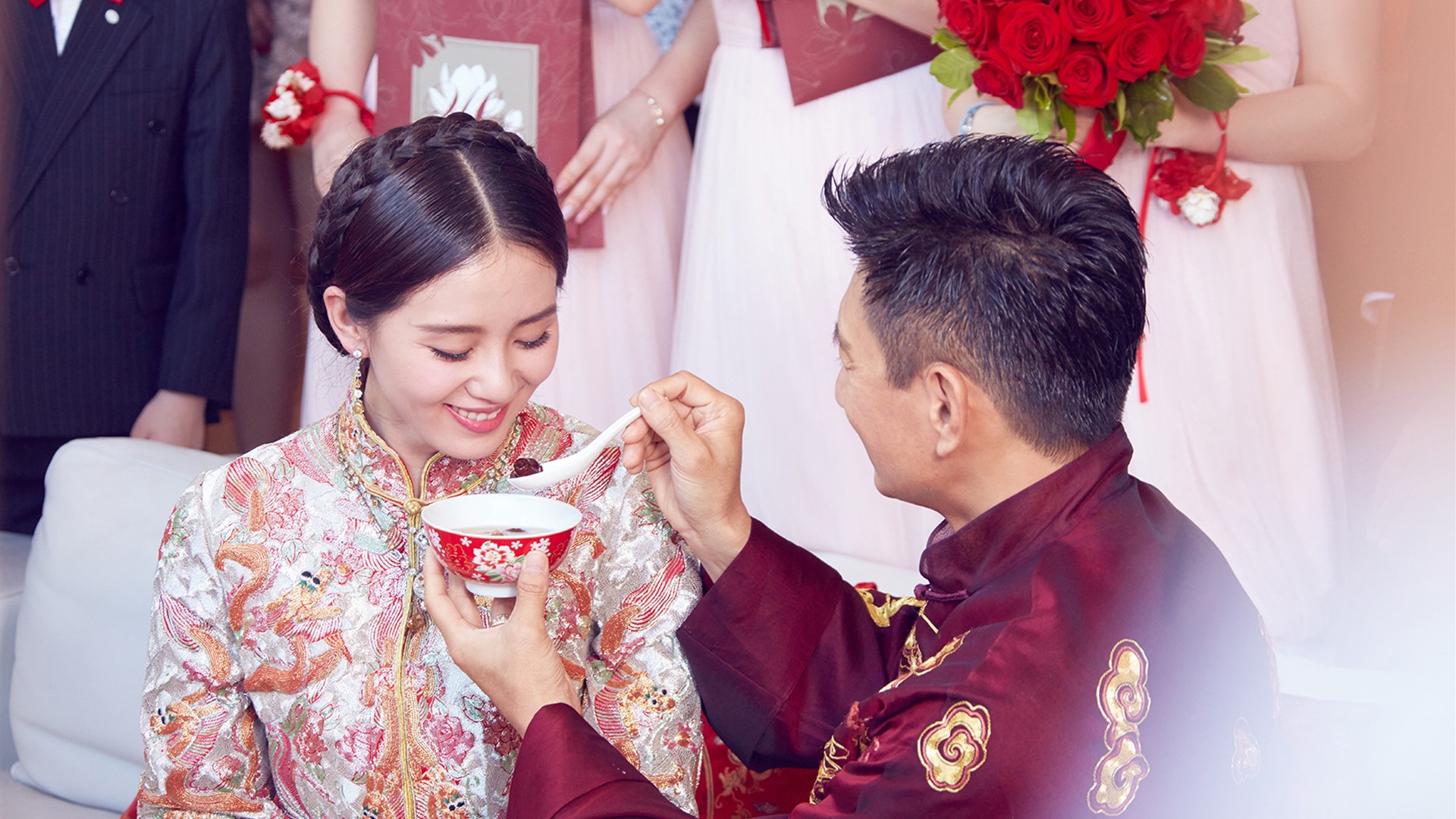 刘诗诗婚礼花絮美图图片
