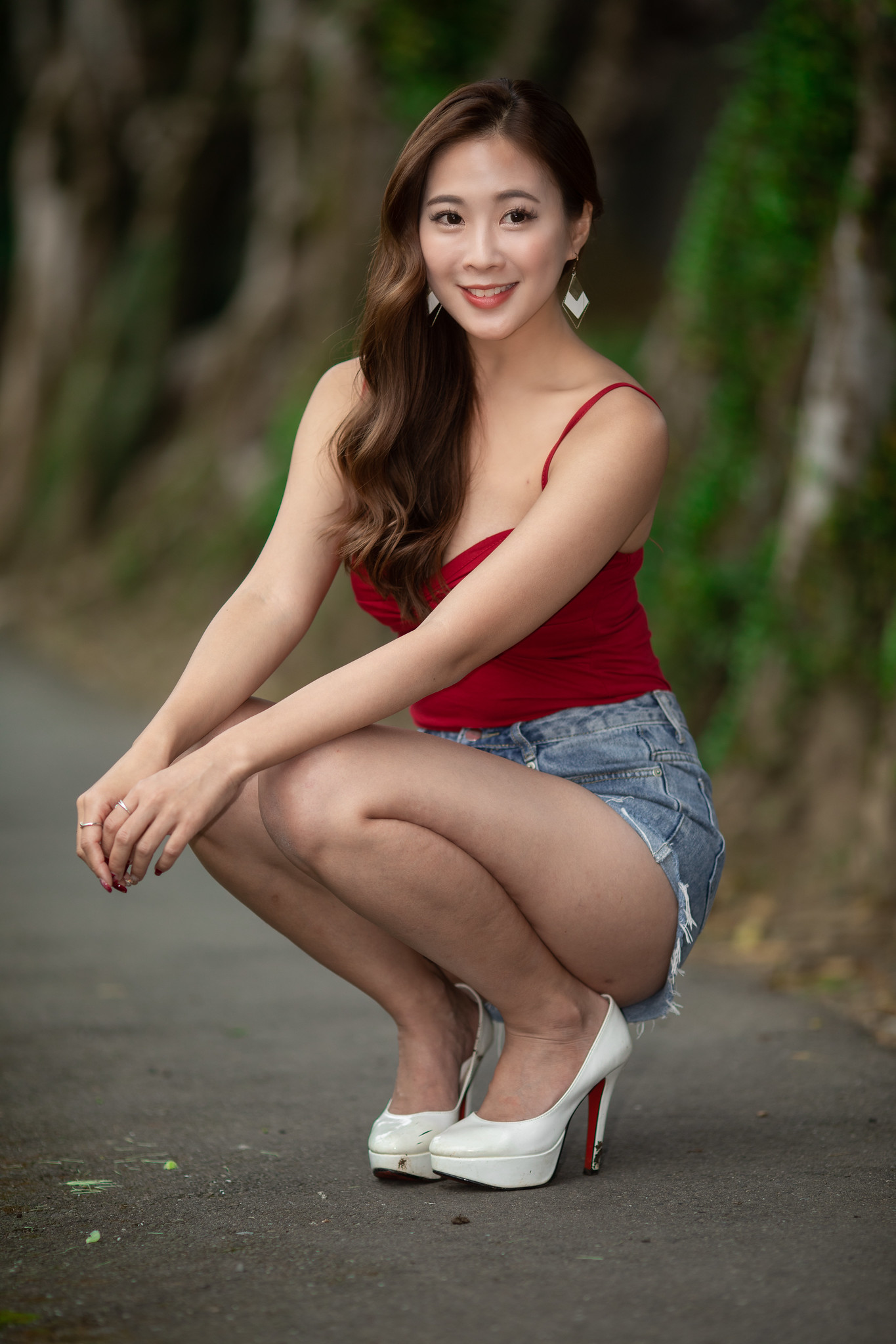 高清中国内地辽宁省沈阳女演员杜若溪时尚街拍图片桌面壁纸图片