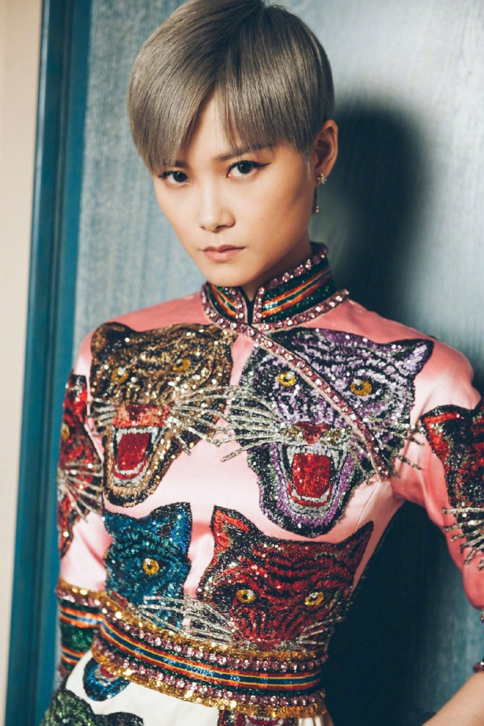 中国四川成都女歌手演员李宇春时尚个性活动写真图片图片