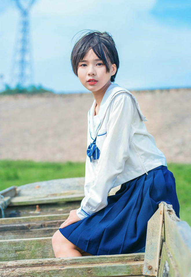 高清青春少女卡哇伊性感美少女清纯风cosplay艺术写真图片