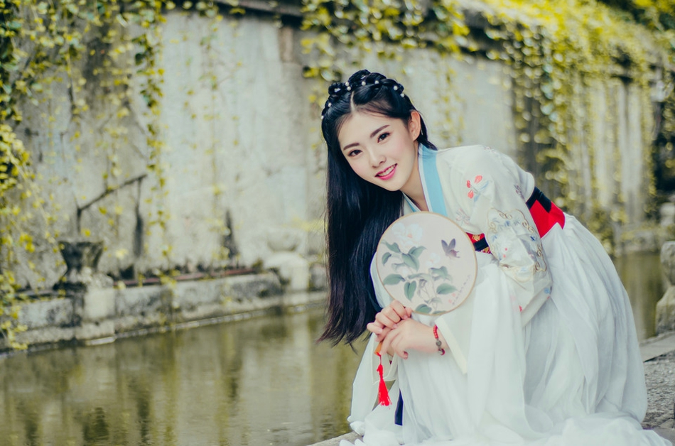 汉服美女图片