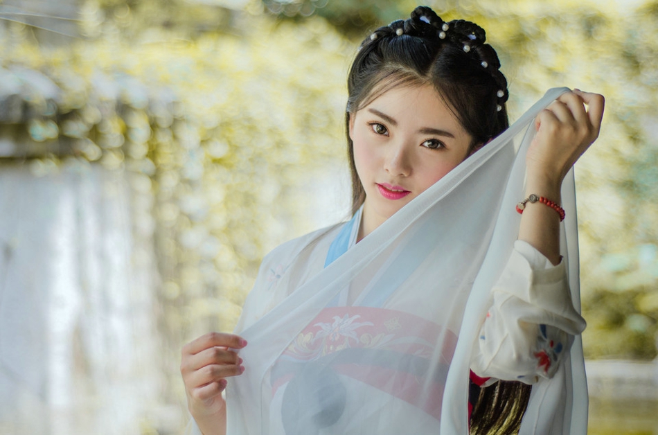 汉服美女图片