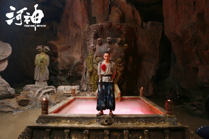 高清破案玄幻剧王紫璇《河神》小神婆顾影人物剧照图片图片