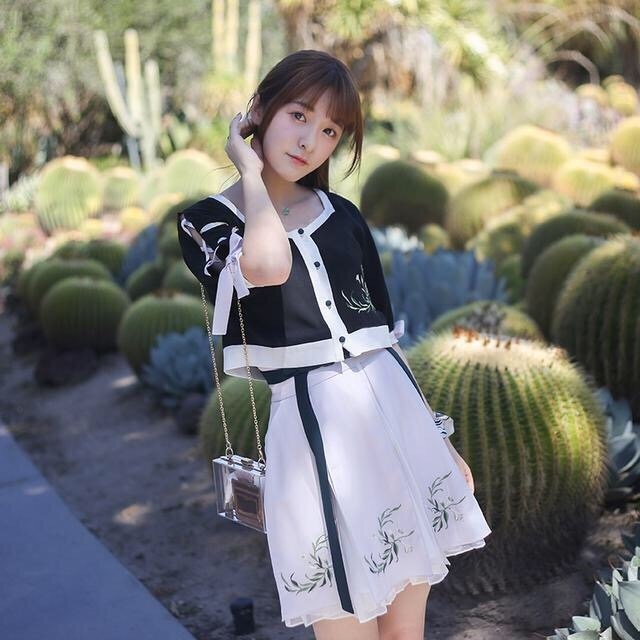 高清浙江省宁波美女徐娇唯美汉风服饰清新唯美写真图片