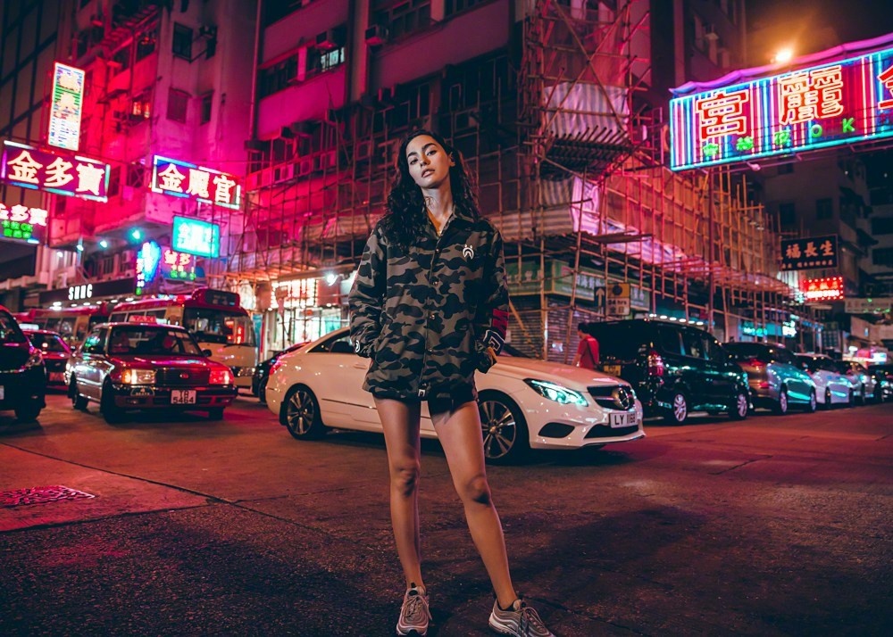 姚晨简约风时尚潮流街拍图片图片