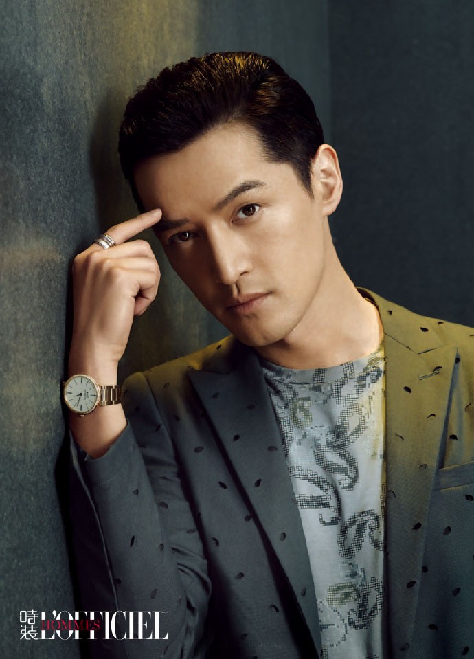 胡歌《时装男士》杂志绅士写真图片