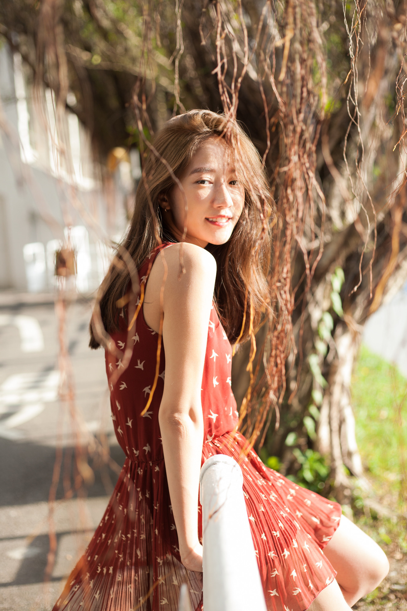 高清中国内地美女虞书欣彩色仙女礼服唯美写真图片图片