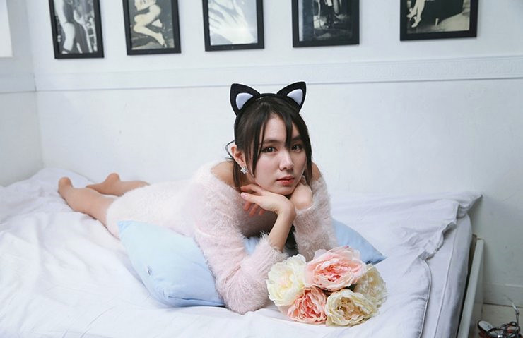 高清中国辽宁省营口女演员秦海璐酷黑造型写真图片图片
