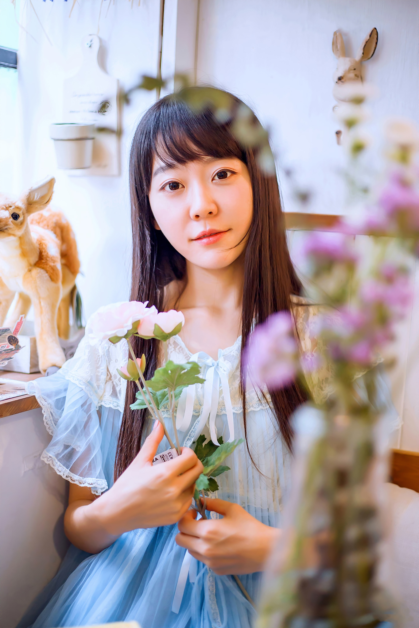 高清中越混血儿女演员钟丽缇《乘风破浪的姐姐》第二期剧照图片图片