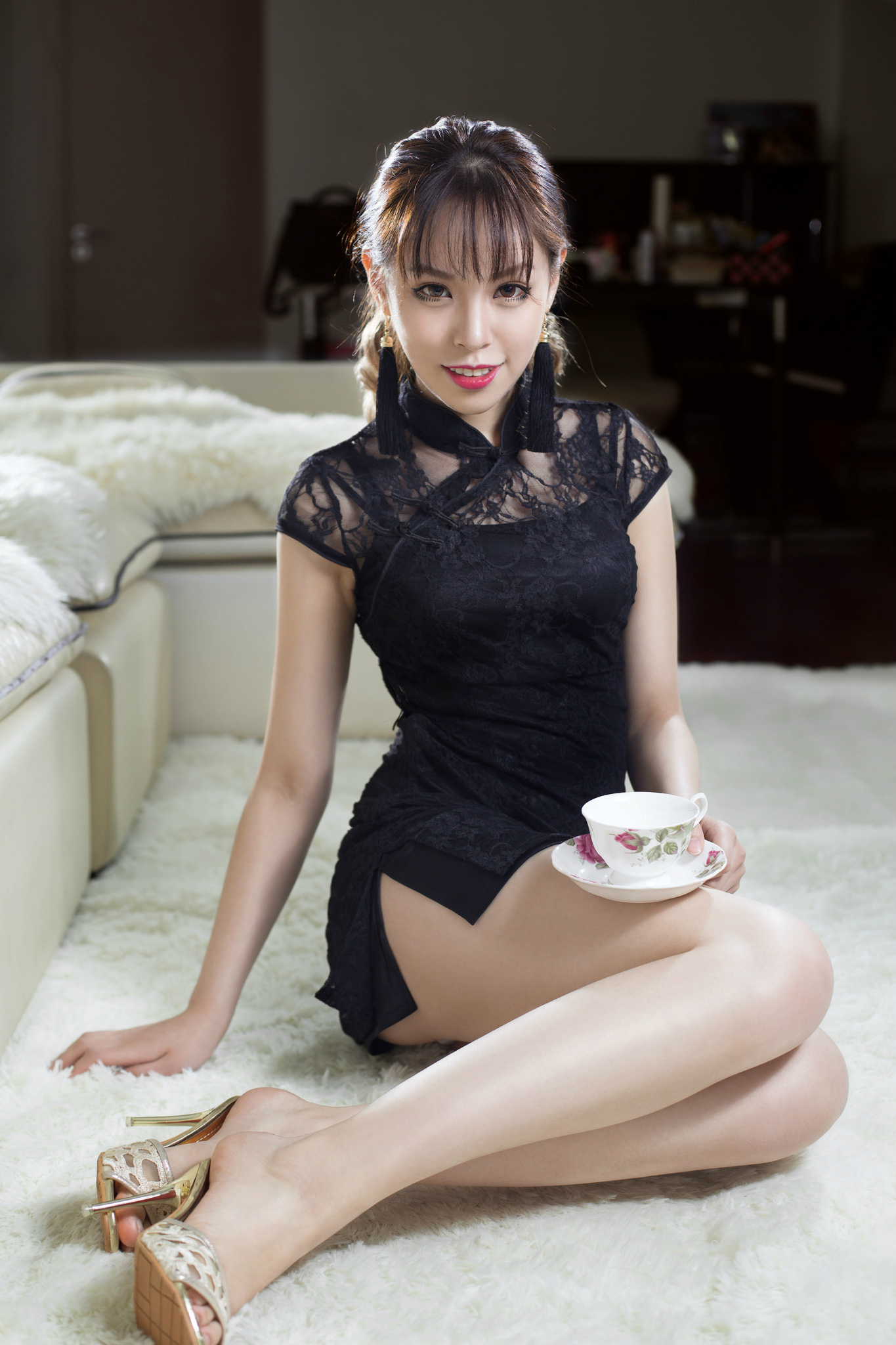高清中越混血儿女演员钟丽缇《乘风破浪的姐姐》第二期剧照图片图片