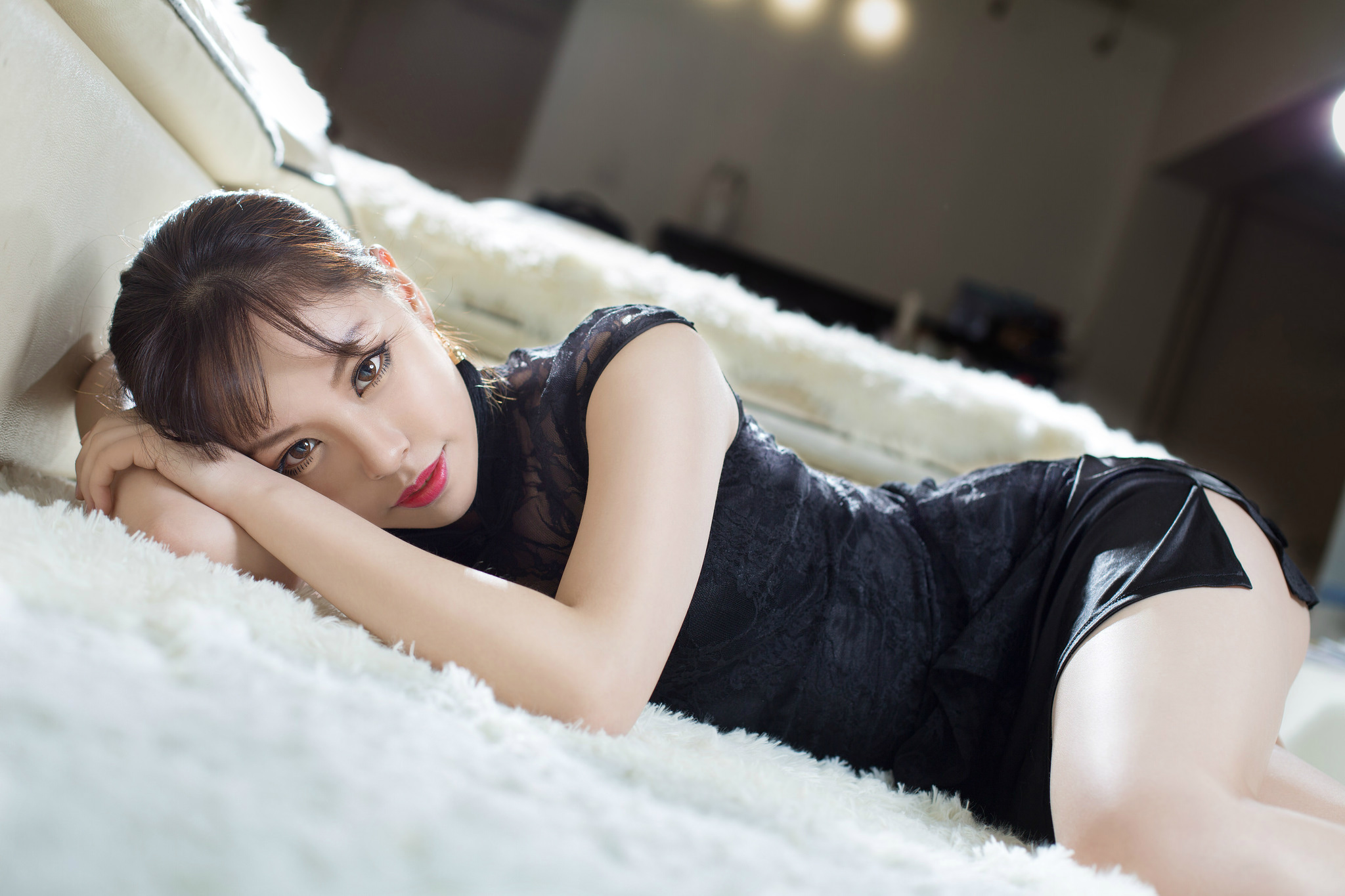 高清中越混血儿女演员钟丽缇《乘风破浪的姐姐》第二期剧照图片图片