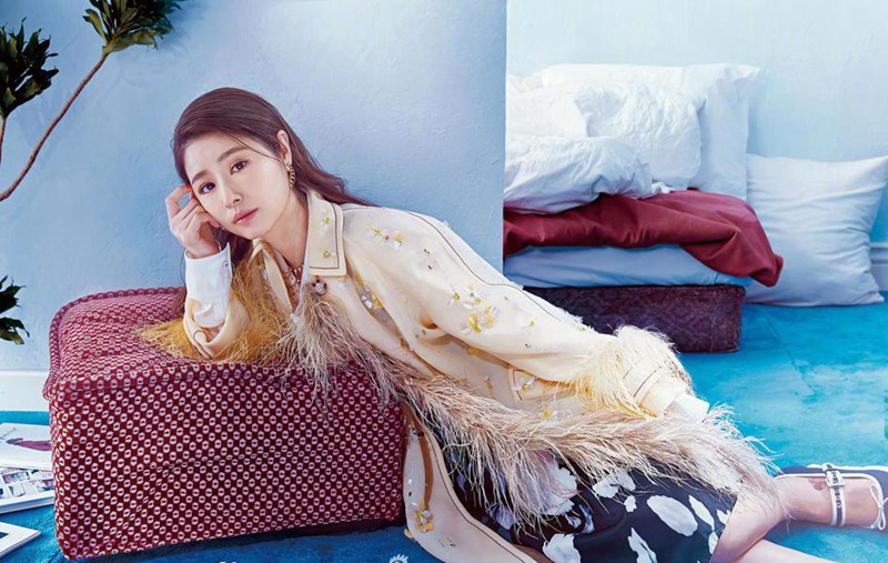 最美红颜林心如时尚帅气登封面 御女驾到很养眼林心如杂志图片图片