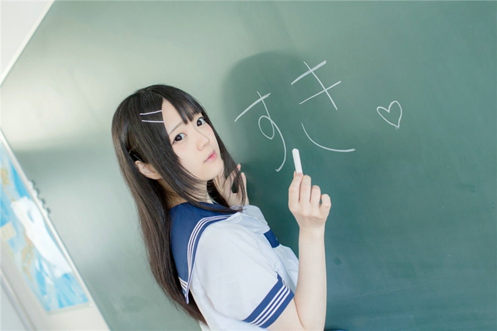 高清小清新可爱萝莉学生妹清纯娇艳教室制服唯美写真图片
