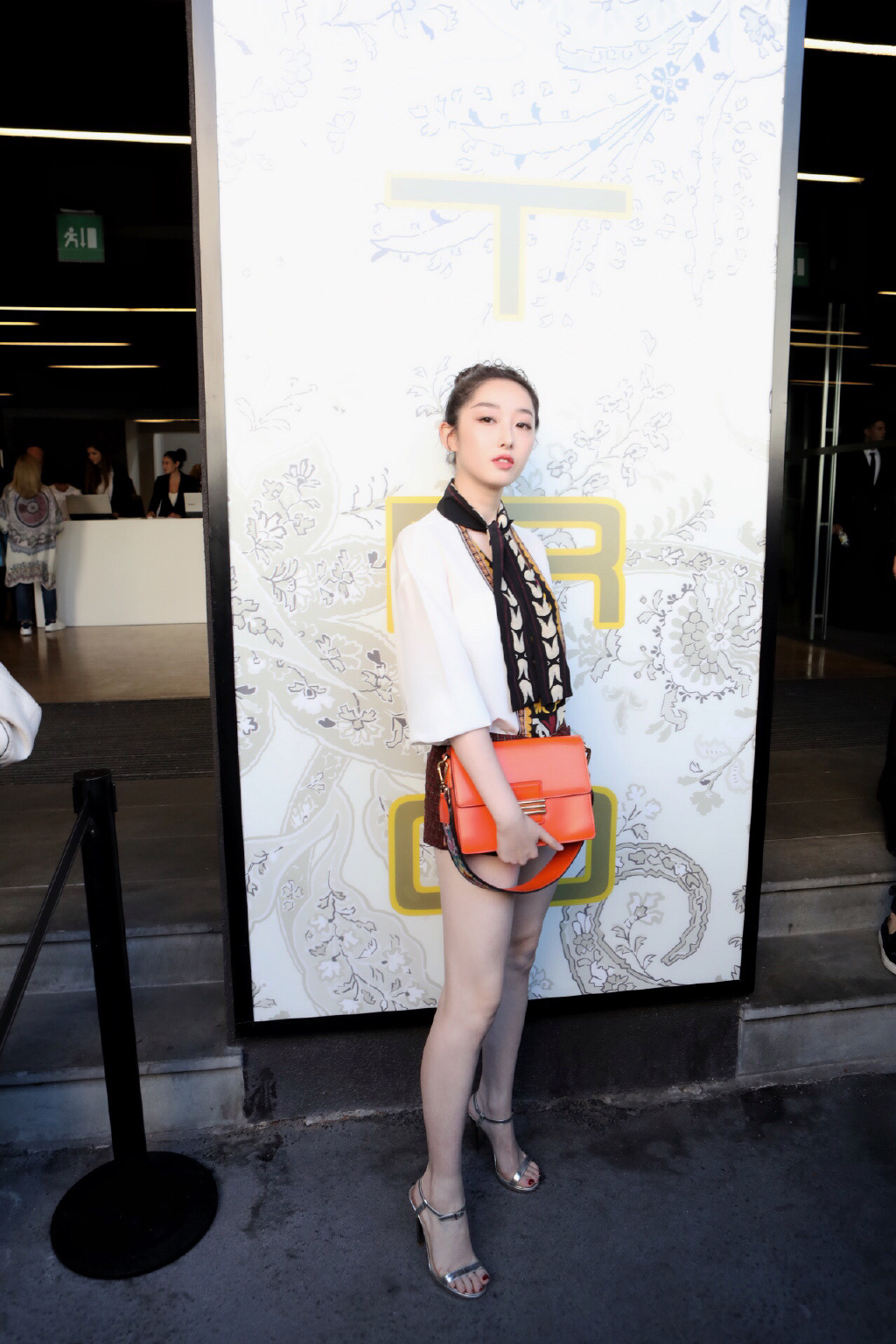 蒋梦婕米兰时装秀时尚唯美活动图片图片