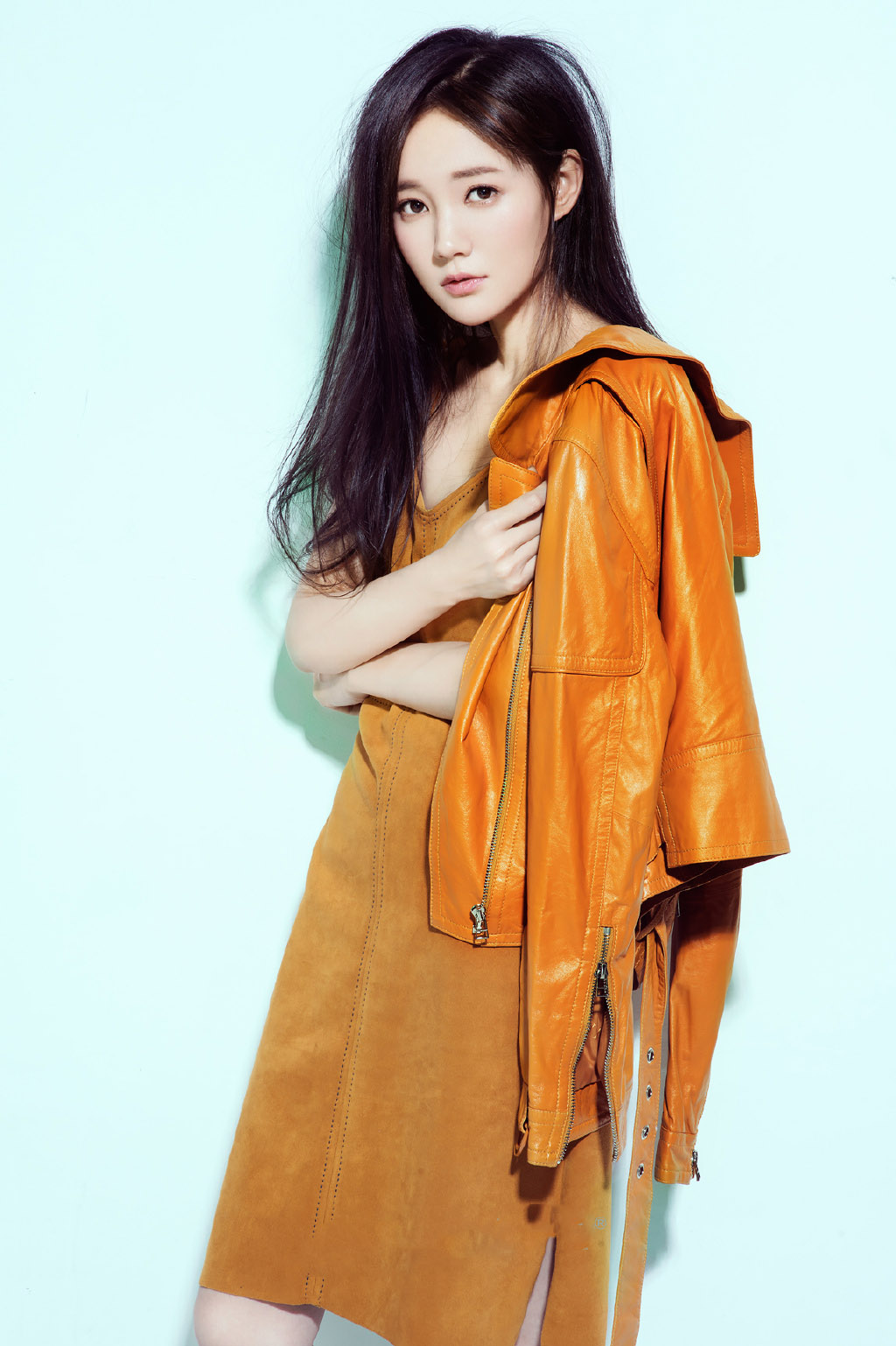 高清中国内地山东济南女演员李一桐Q清纯小公主白裙明星美女写真图片图片