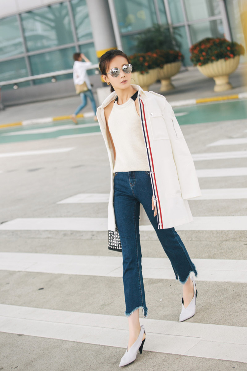 高清中国内地山东济南女演员李一桐Q清纯小公主白裙明星美女写真图片图片