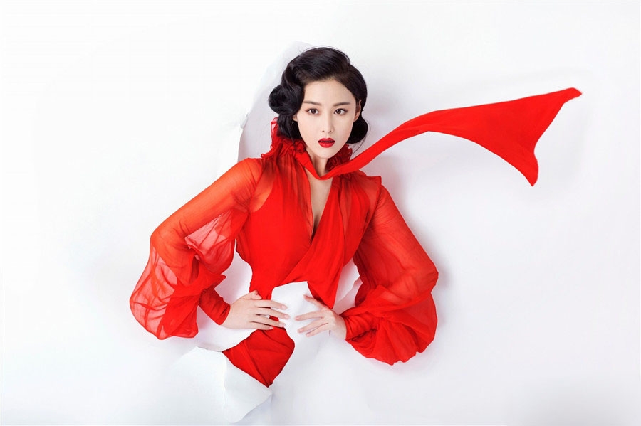 张馨予侠骨柔情古风写真图片图片