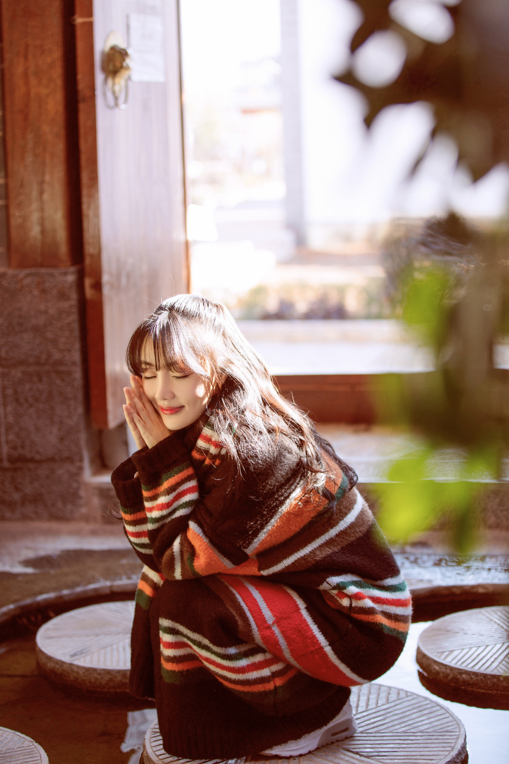 李小璐甜馨图片 李小璐甜馨温暖养眼写真图片