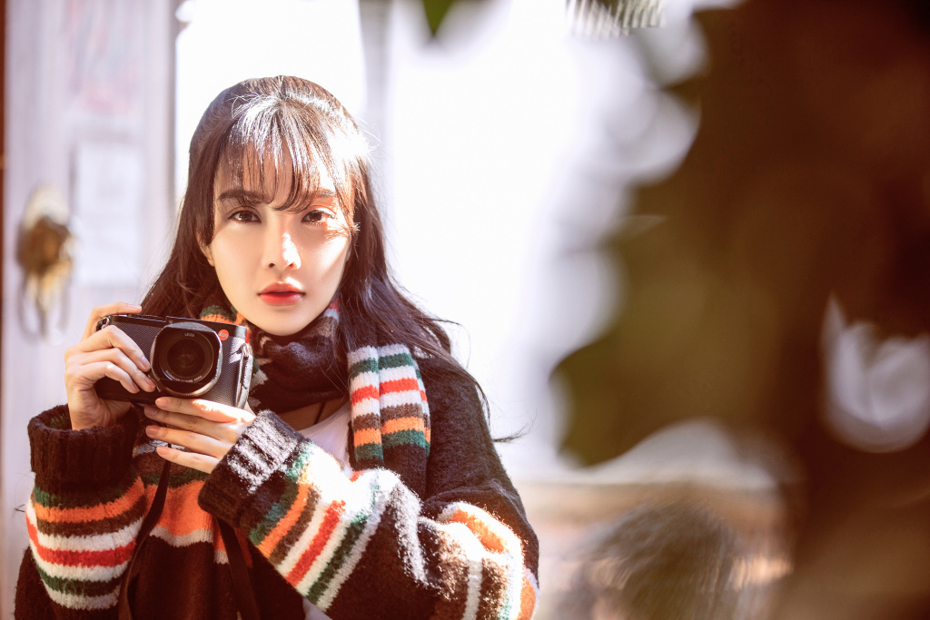 李小璐甜馨图片 李小璐甜馨温暖养眼写真图片