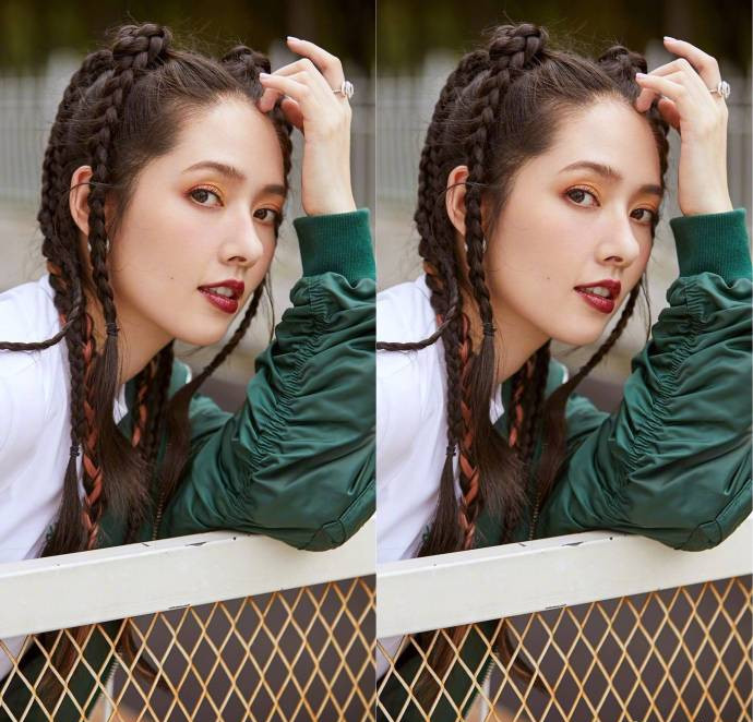 郭碧婷黑白优雅写真图片 回眸浅笑似花中仙子图片