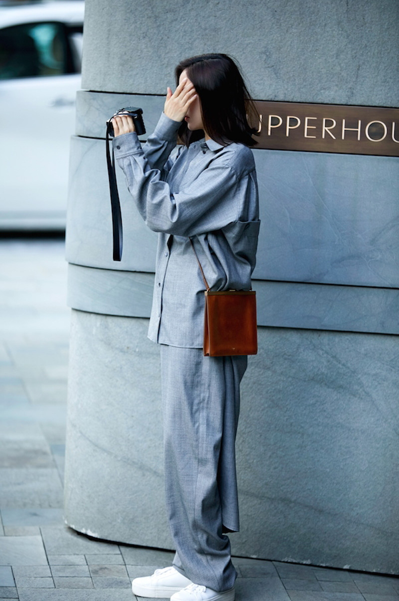 高清中国内地新生代功夫女明显王智素雅清新街拍写真图片王智图片图片