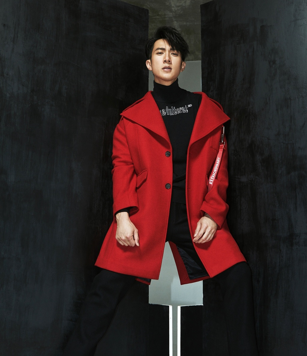吴尊最新杂志魅力写真帅气图片图片