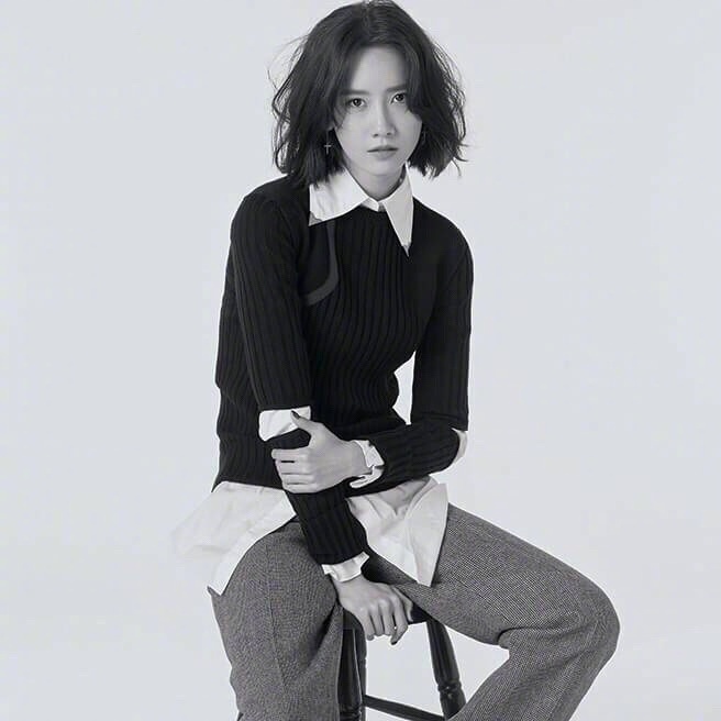 高清韩国首尔永登浦美女林允儿短发造型清爽养眼写真图片图片