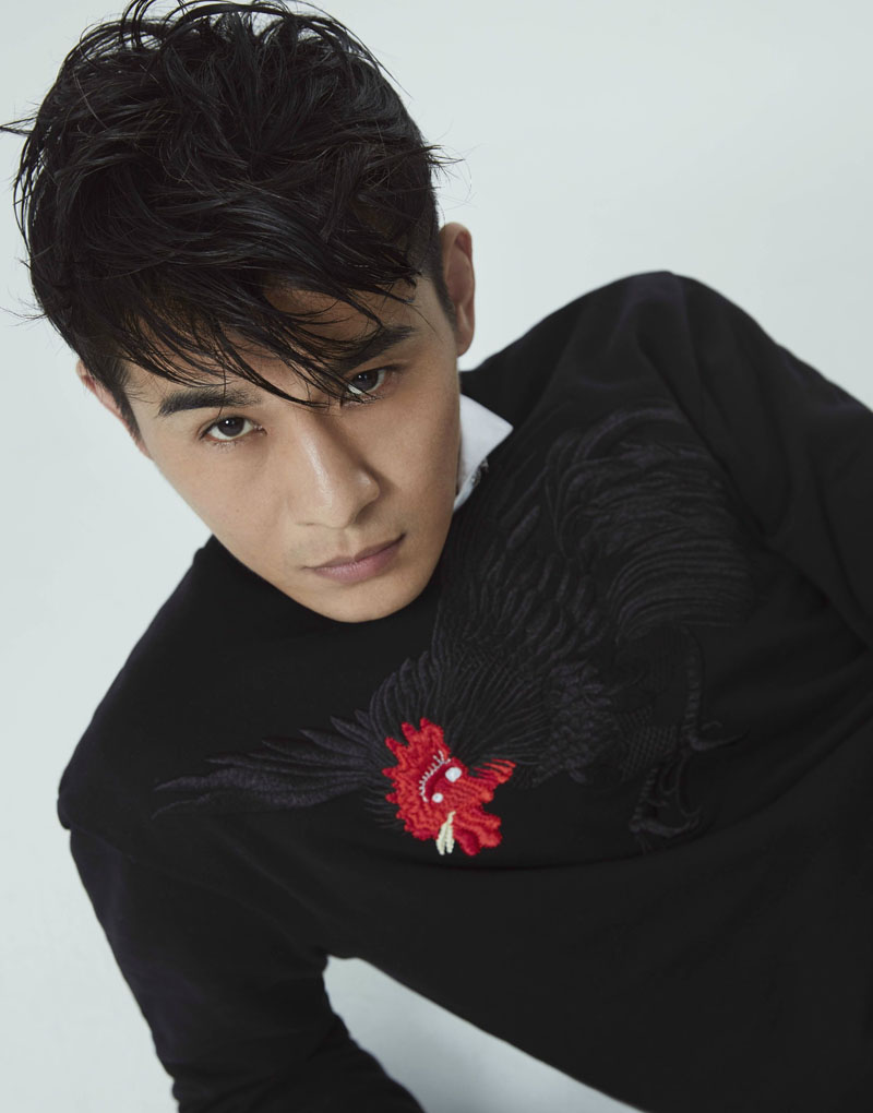 中国内地广西壮族自治区桂林影视男演员乔振宇暖男风秋季写真图片桌面壁纸图片